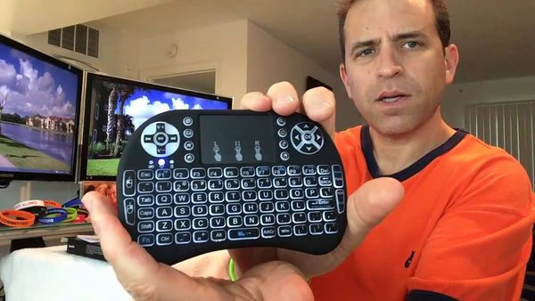 Mini Teclado Android Smart Tv Pc