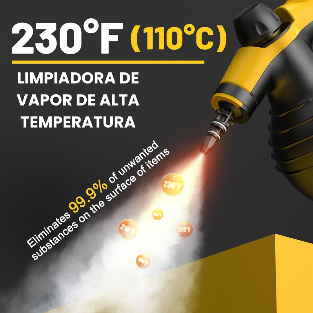 PureSteam X – Vapor potente para una limpieza impecable en minutos.