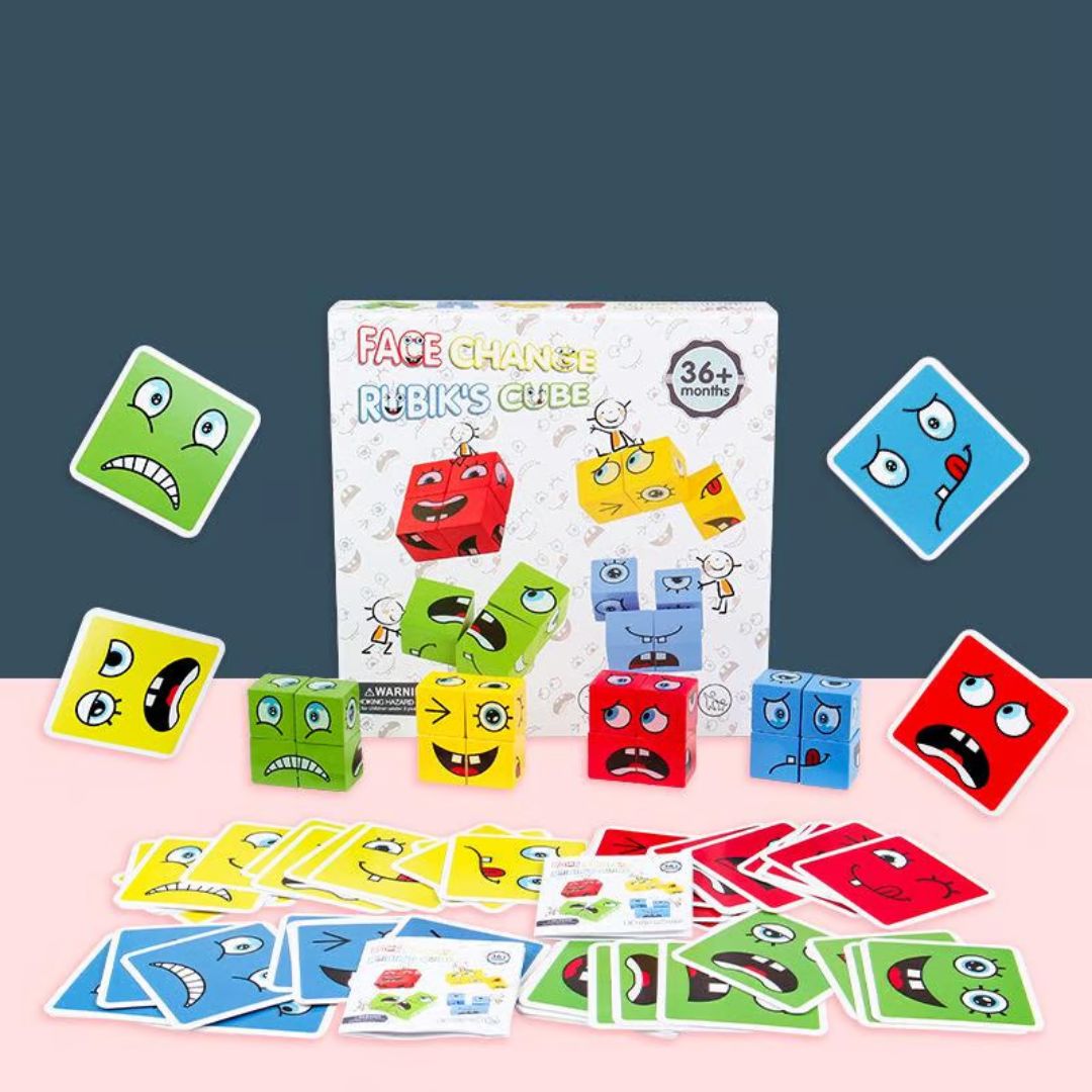 🎁ÚLTIMO DÍA DE REMATE 52% OFF🎁Cubo Mágico Que Cambia La Cara Del Rompecabezas 3D