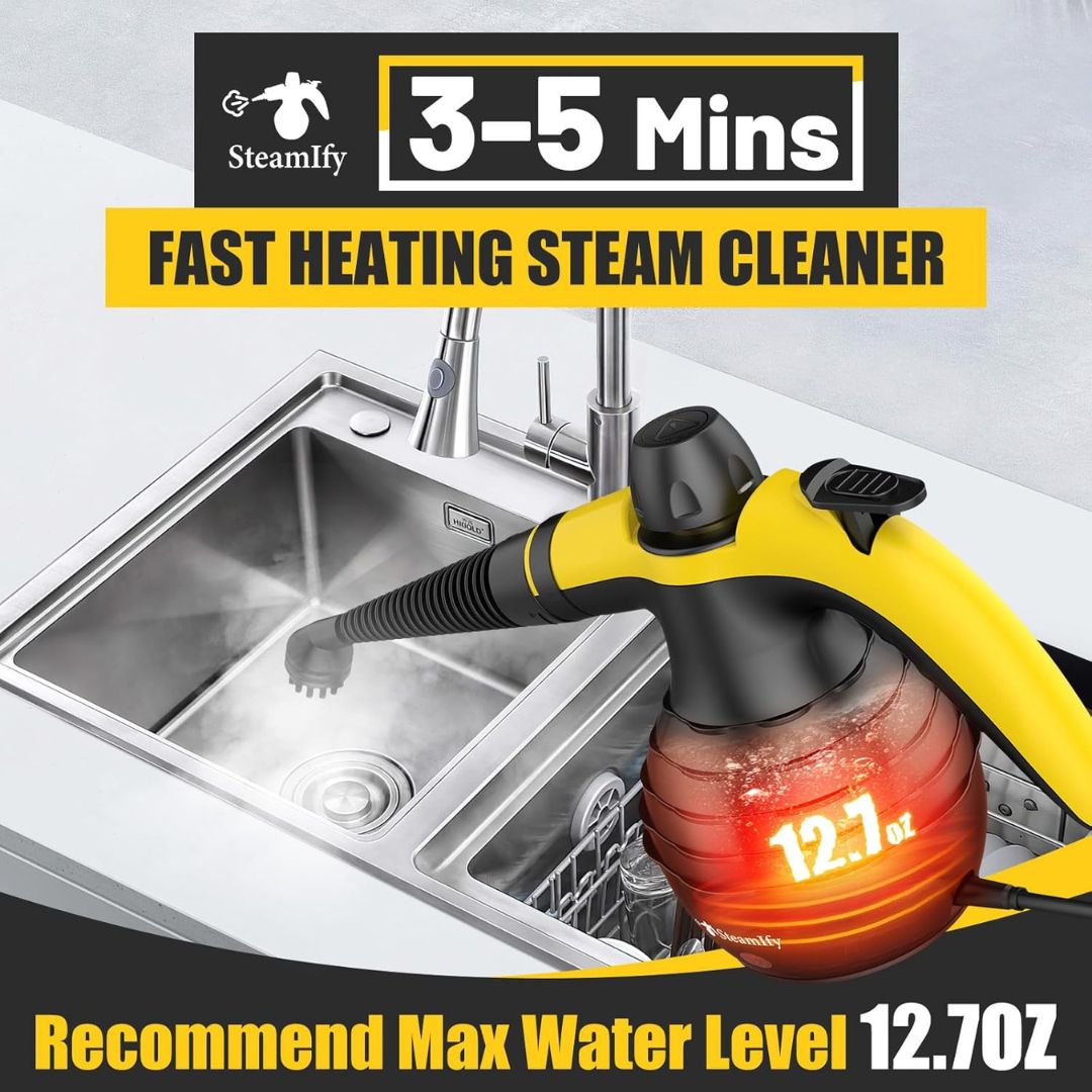 PureSteam X – Vapor potente para una limpieza impecable en minutos.