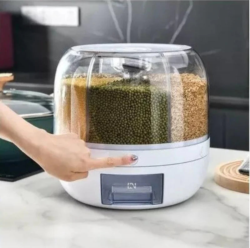 💥50% OFF 💥Dispensador de Granos Y Cereales Giratorio