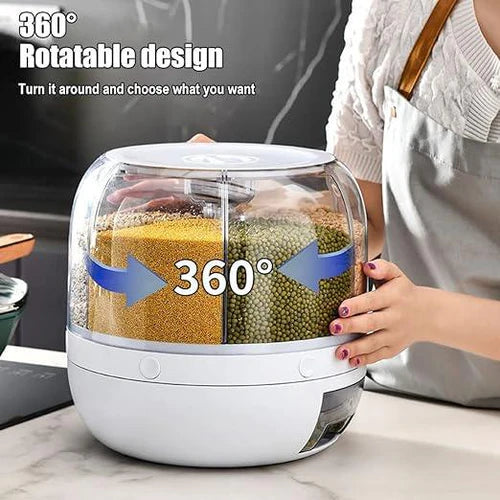 💥50% OFF 💥Dispensador de Granos Y Cereales Giratorio