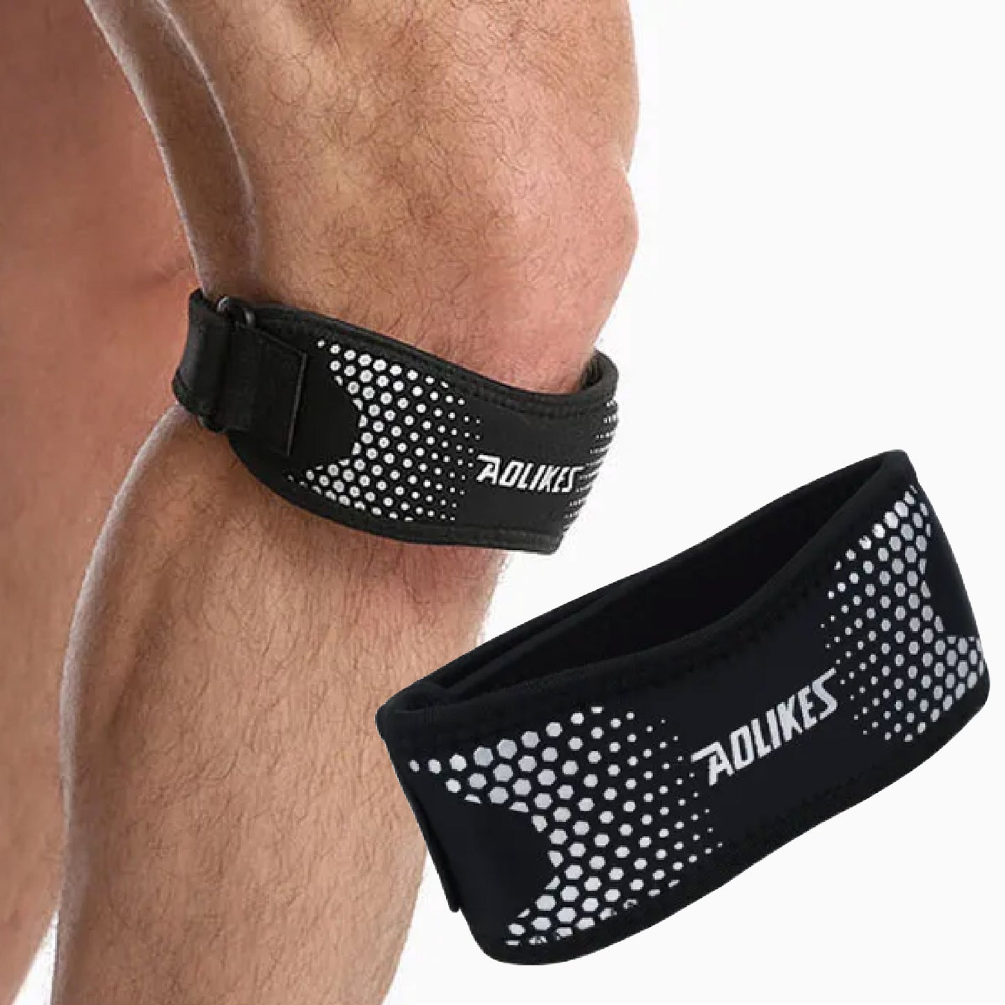 🔥Correa de rodilla rotuliana para aliviar el dolor: ideal para correr, rodilla de saltador y tendinitis