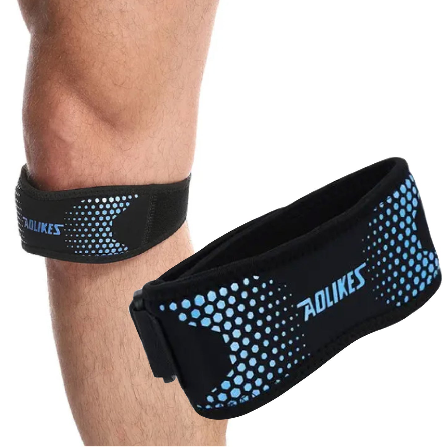 🔥Correa de rodilla rotuliana para aliviar el dolor: ideal para correr, rodilla de saltador y tendinitis