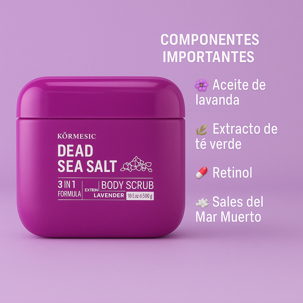 EXFOLIANTE CORPORAL SAL DE MAR MUERTO