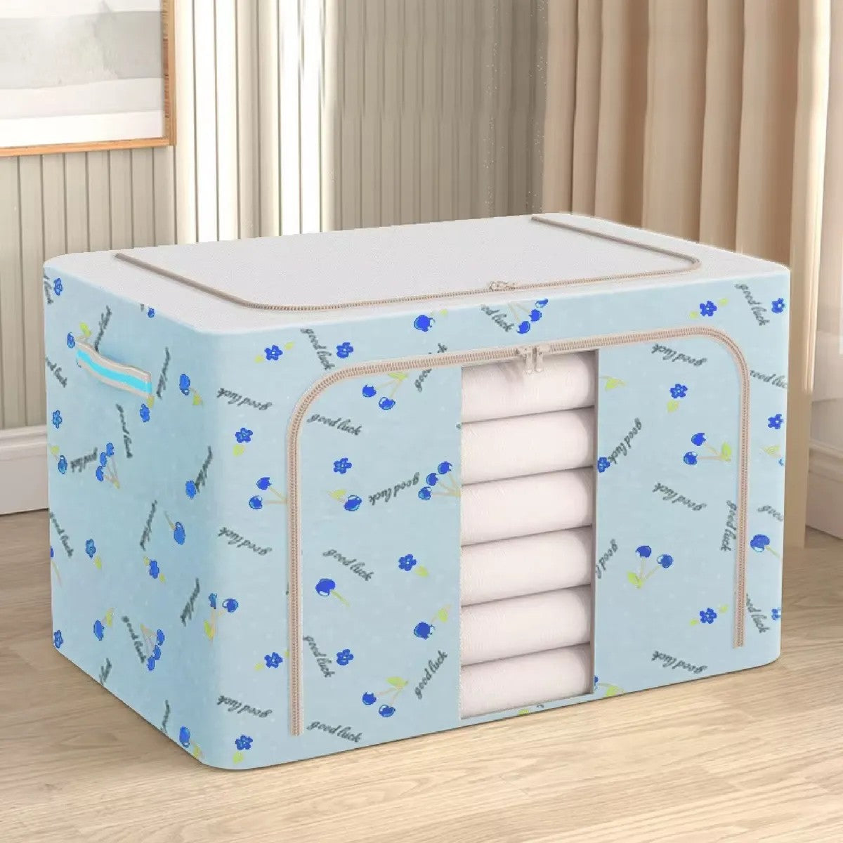 🔥PAGA 2 LLEVA 3🔥 Organizador XL de Gran Capacidad 90L con soporte de varillas