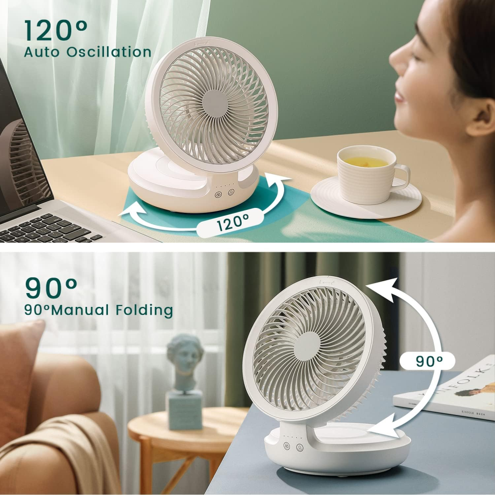 Ventilador Portátil Recargable FAN25