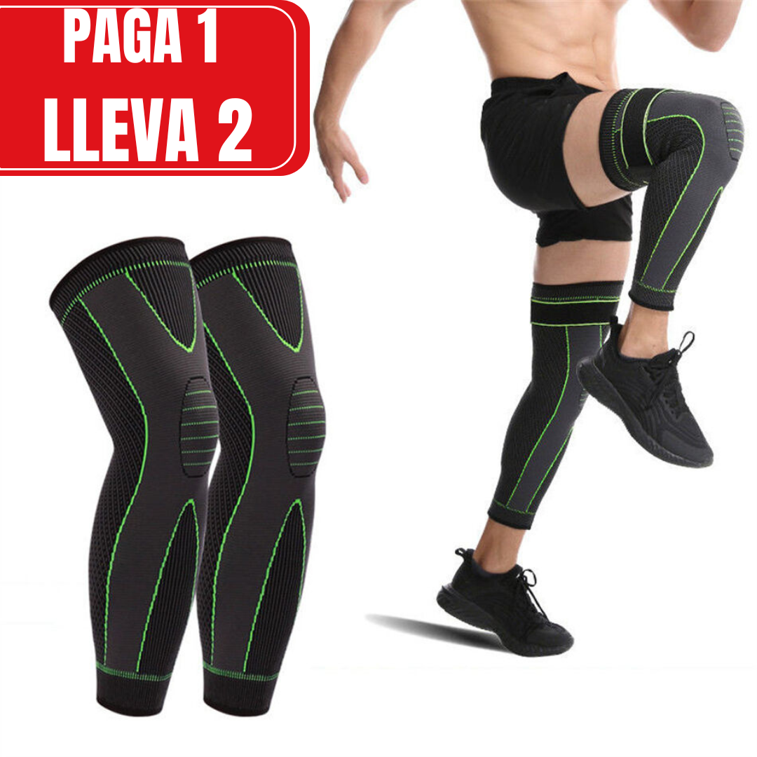 2 RODILLERAS DE COMPRESIÓN LARGAS