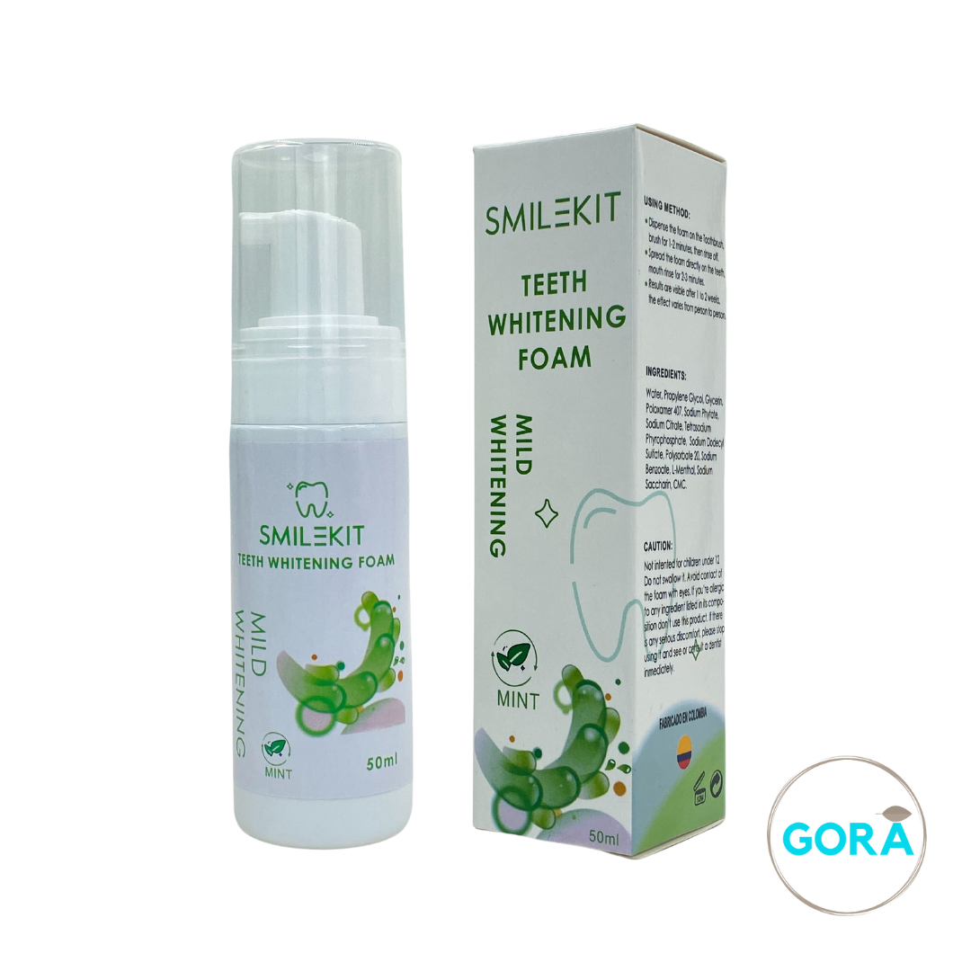 ESPUMA DENTAL BLANQUEADORA 💥GRATIS CEPILLO DE BAMBÚ