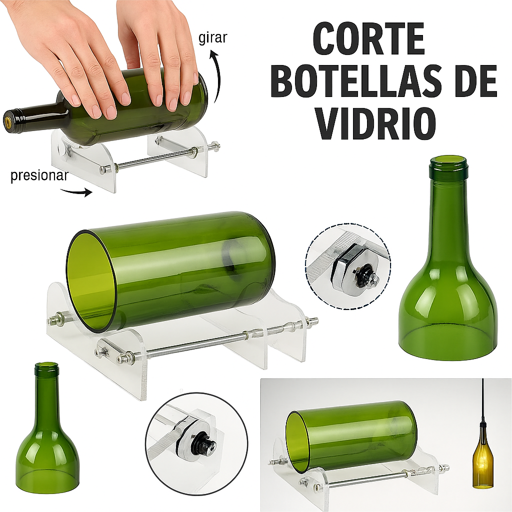 Herramienta de bricolaje Cortador de botellas de vidrio