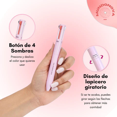 Lápiz Contorno, Delineador, Labial, Cejas - Formula que dura todo el día