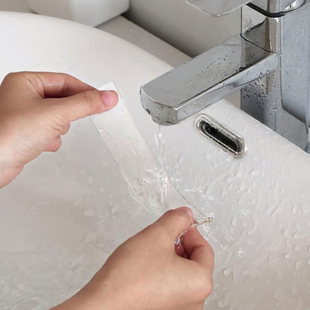 🔥HOT SALE 52% DCTO🔥Cinta adhesiva mágica transparente de doble cara, reutilizable, para el hogar, sin rastros