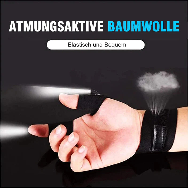 Guantes con LEDs impermeables