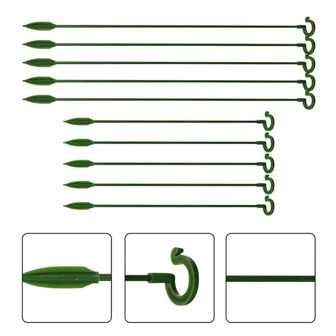 🌱10 Estacas de Apoyo a las Plantas