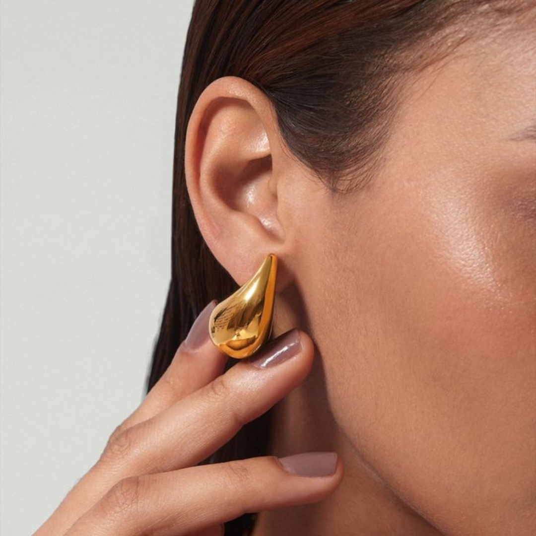 PENDIENTES EN FORMA DE GOTA - S