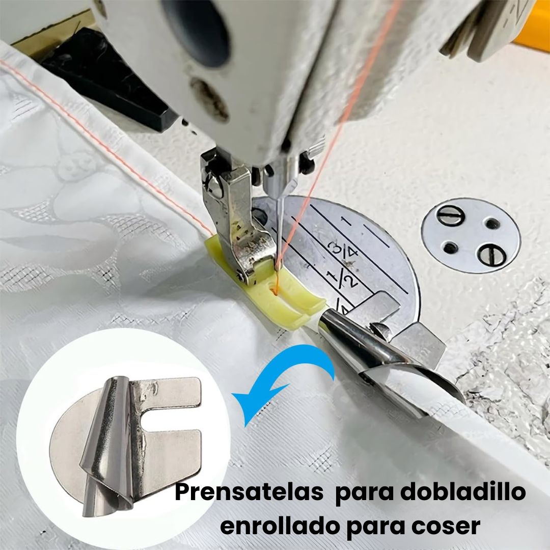 🔥50% DCTO🔥 Pie Dobladillo Enrollable Para Coser