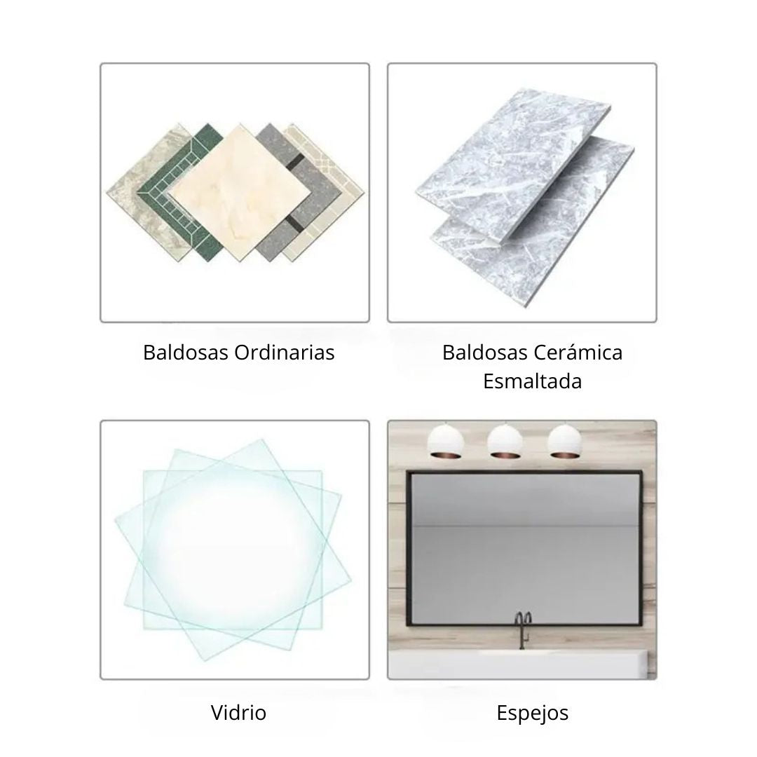 Cortadora profesional 2 en 1 de baldosas, vidrio y espejos