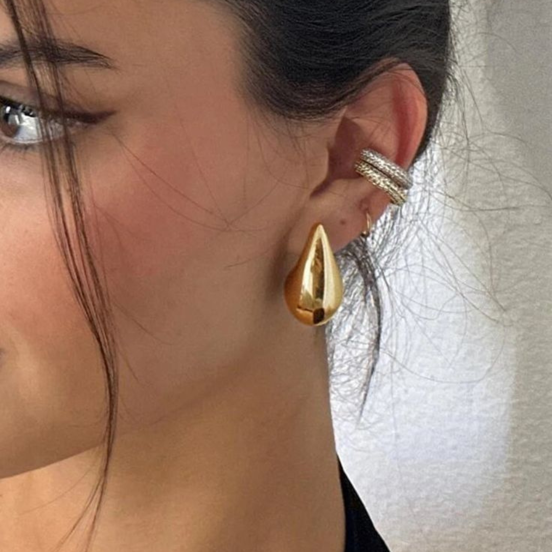 PENDIENTES EN FORMA DE GOTA - S