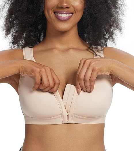 Brasier Seda® Sin Varillas+ Corrector de Postura+ Broche Frontal