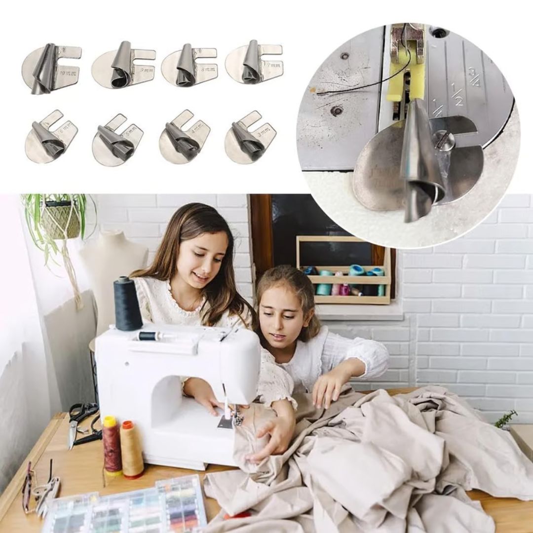 🔥50% DCTO🔥 Pie Dobladillo Enrollable Para Coser