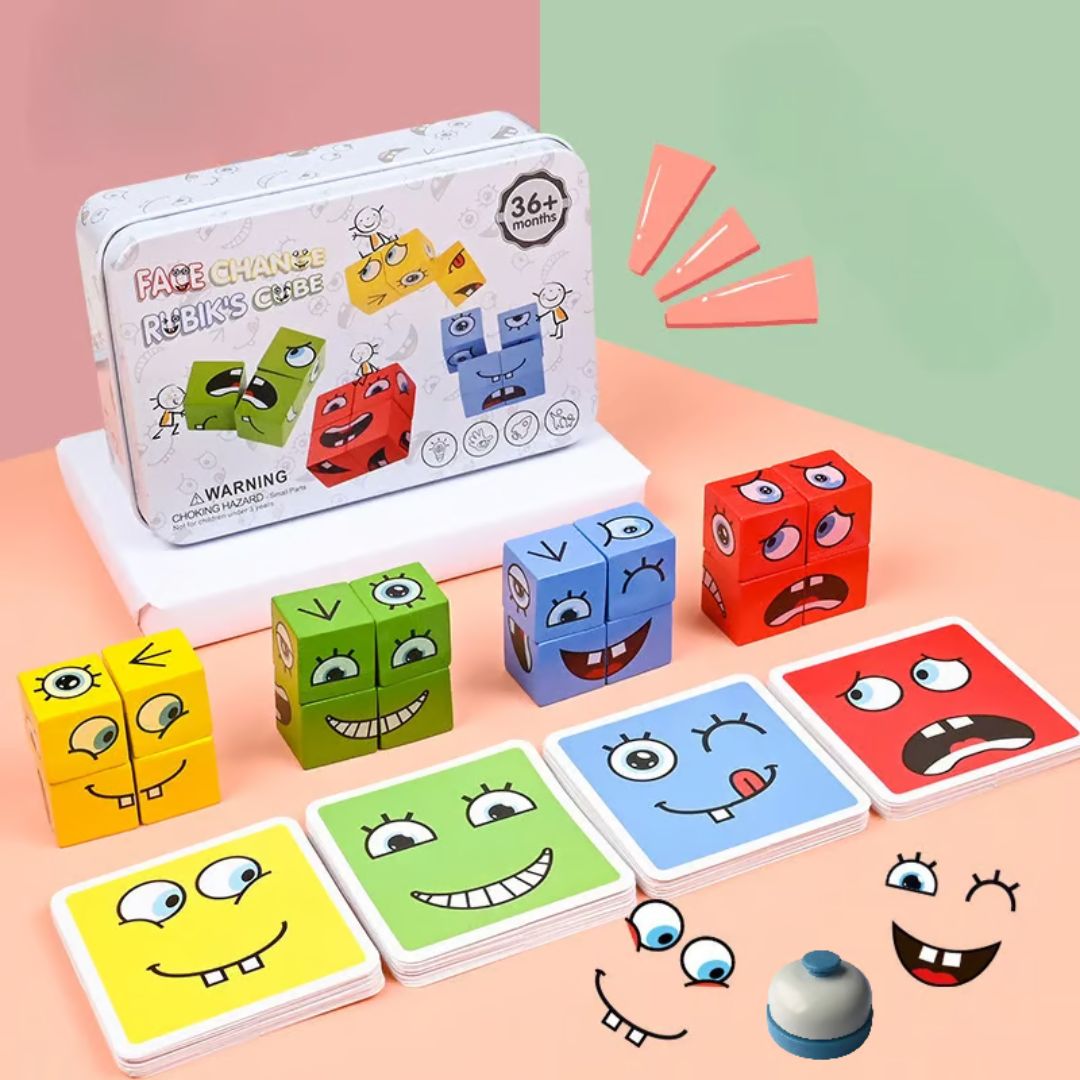 🎁ÚLTIMO DÍA DE REMATE 52% OFF🎁Cubo Mágico Que Cambia La Cara Del Rompecabezas 3D