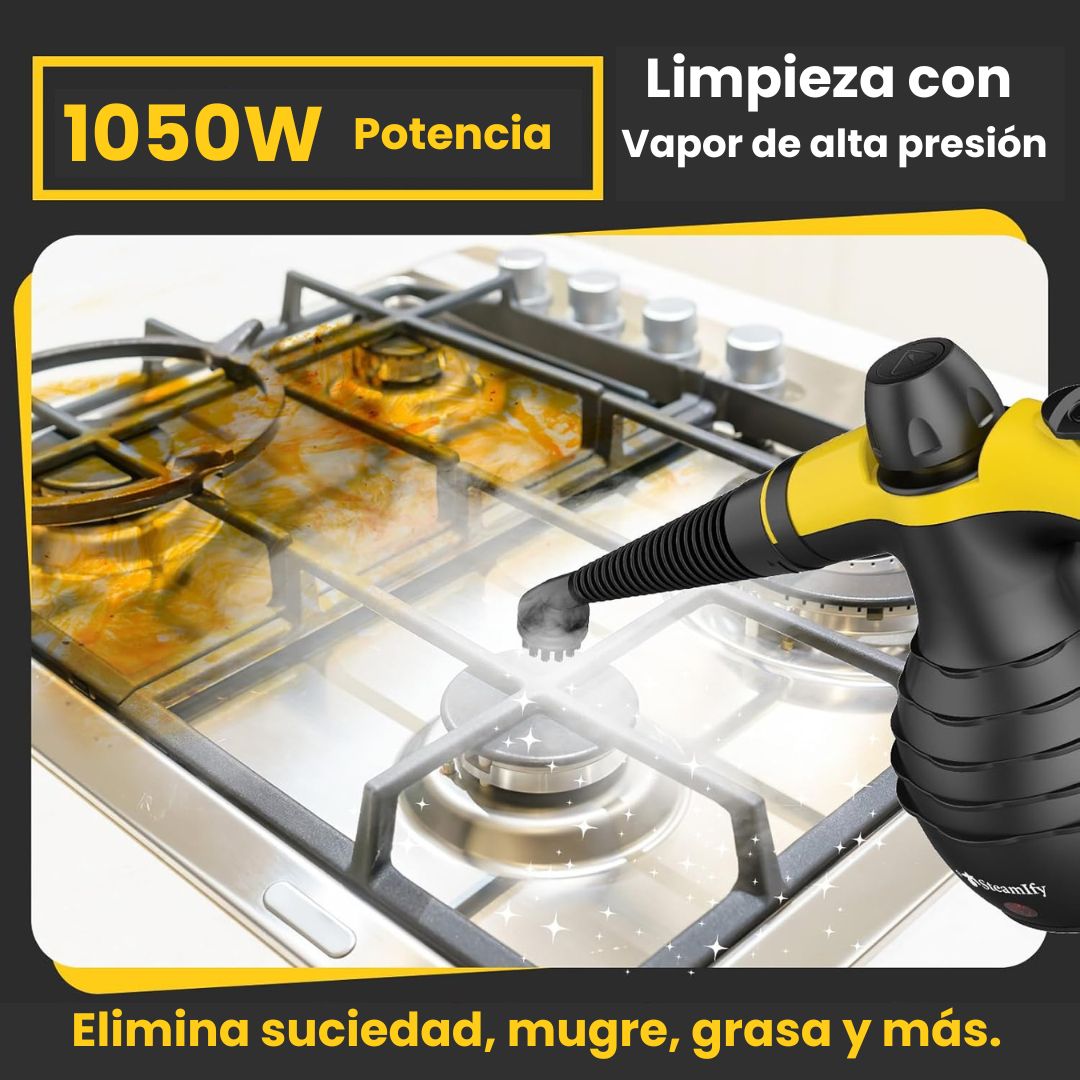PureSteam X – Vapor potente para una limpieza impecable en minutos.