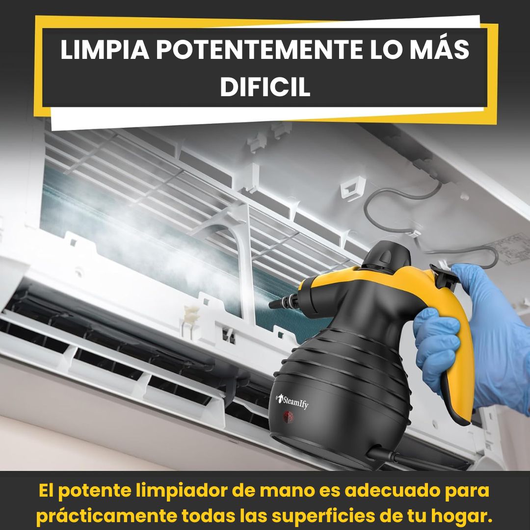 PureSteam X – Vapor potente para una limpieza impecable en minutos.