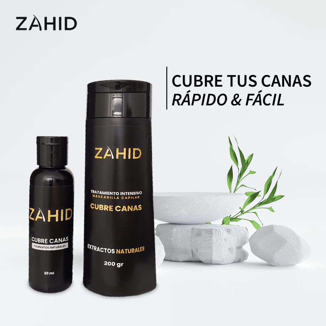 CUBRE CANAS + TRATAMIENTO - SIN DAÑAR TU CABELLO.