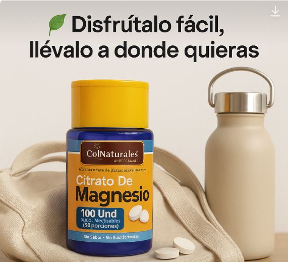 Citrato de Magnesio x100 Cápsulas