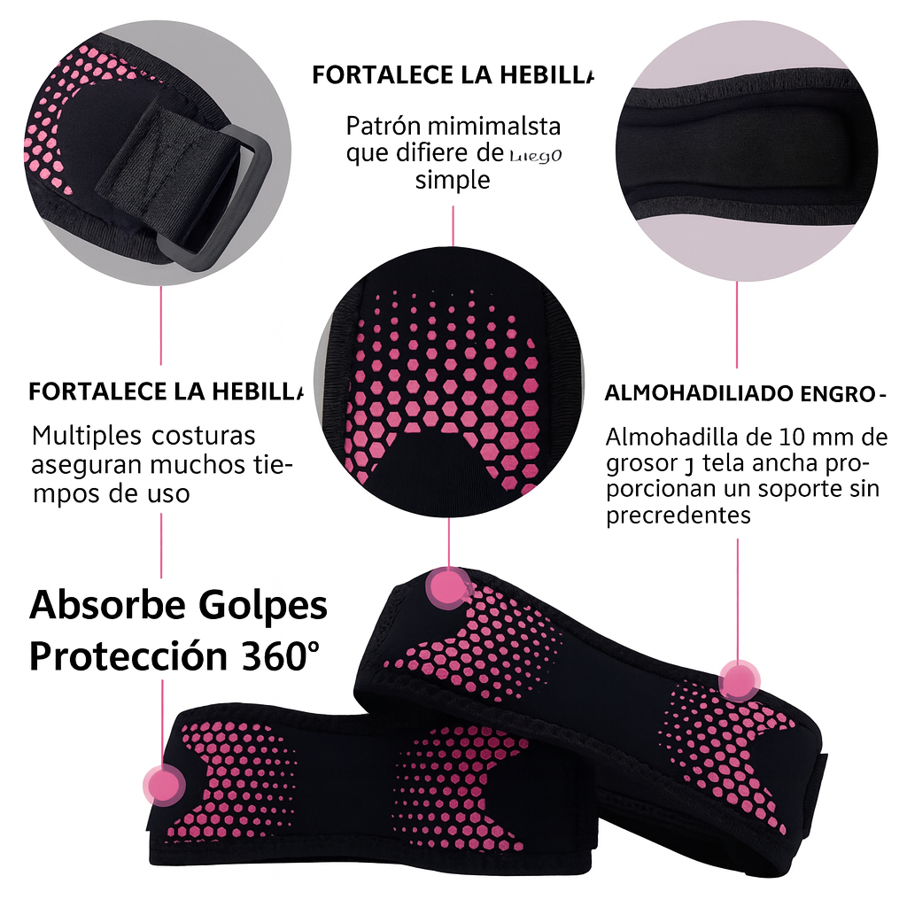 🔥Correa de rodilla rotuliana para aliviar el dolor: ideal para correr, rodilla de saltador y tendinitis