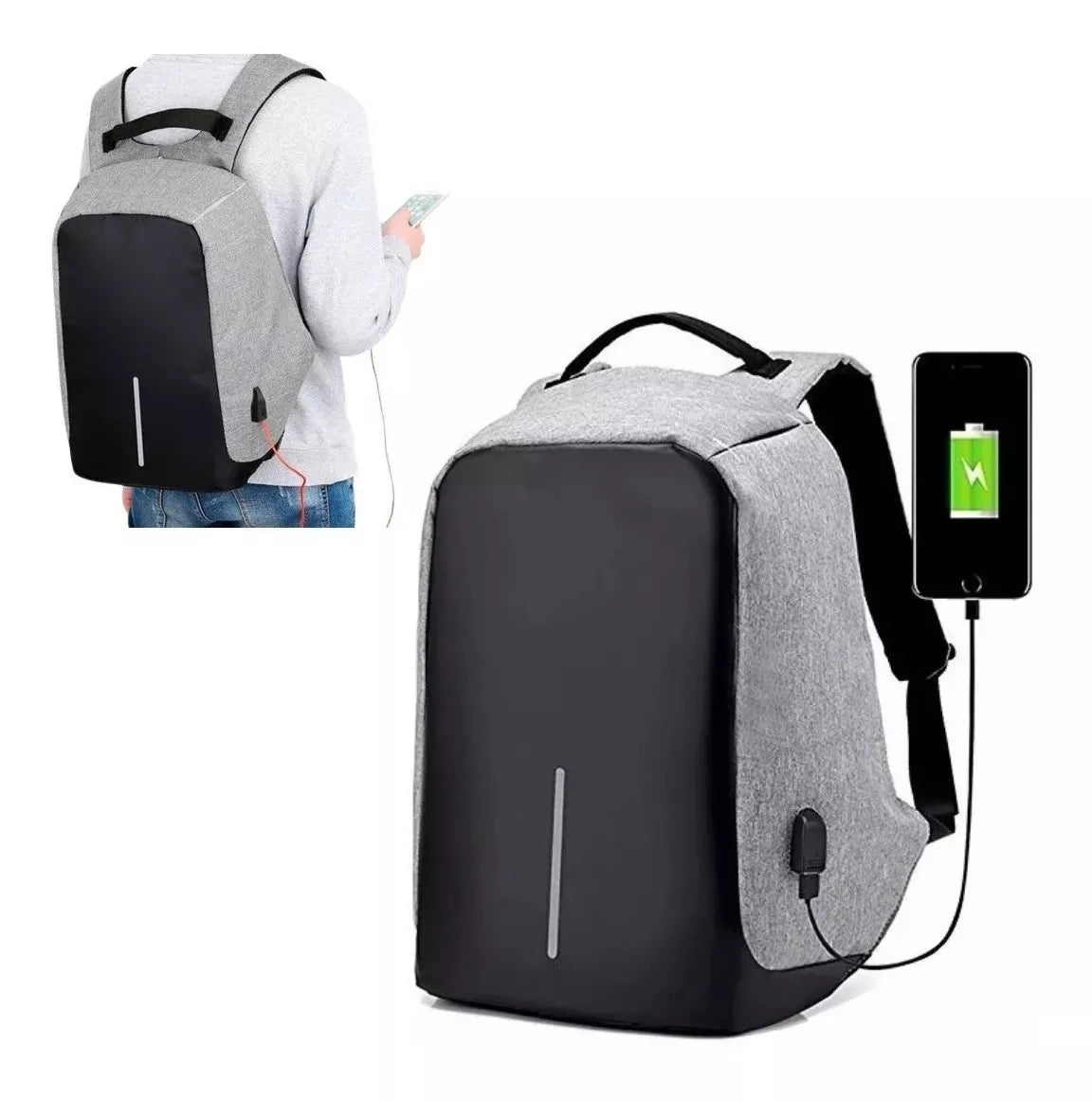 MEGA COMBO: MORRAL + 3 TERMOS + AUDÍFONOS