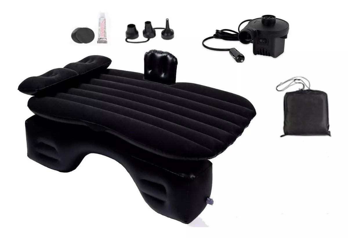 COLCHÓN INFLABLE PARA CARRO + (GRATIS BOMBA)