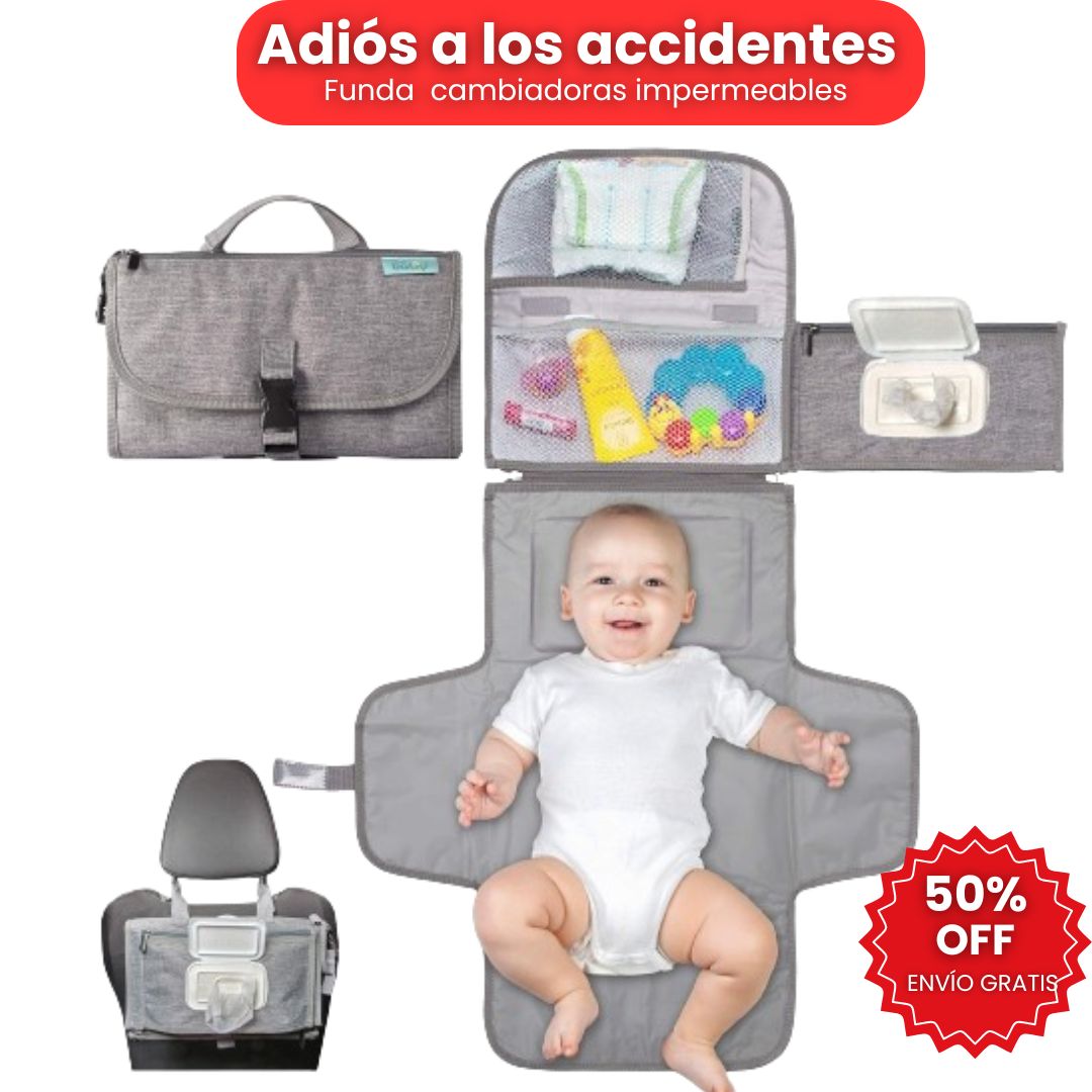 Cambiador De Pañales Portátil Impermeabl