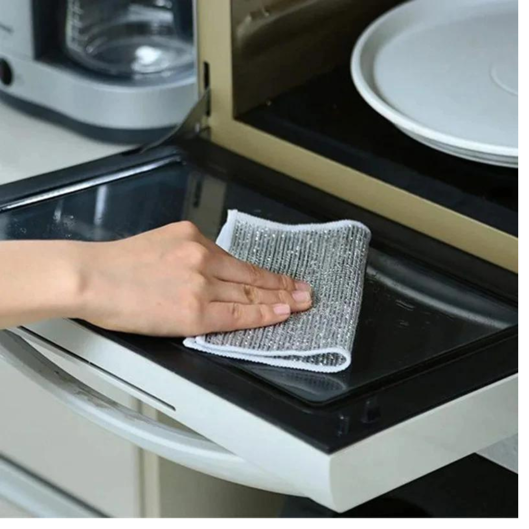 10 PAÑOS METÁLICOS MULTIUSOS - ELIMINADOR DE OLORES