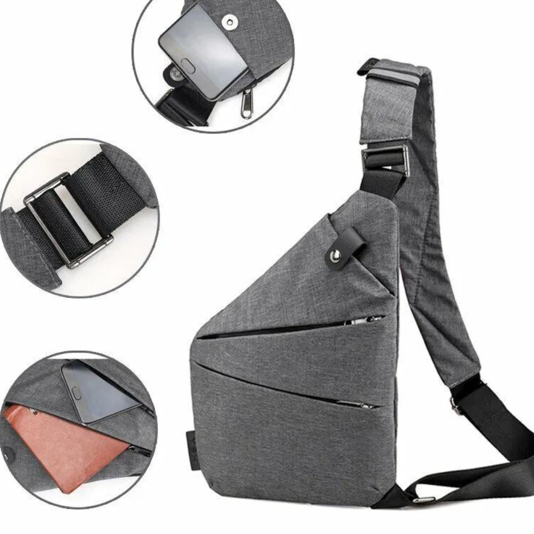 Morral ultra delgado de gran capacidad