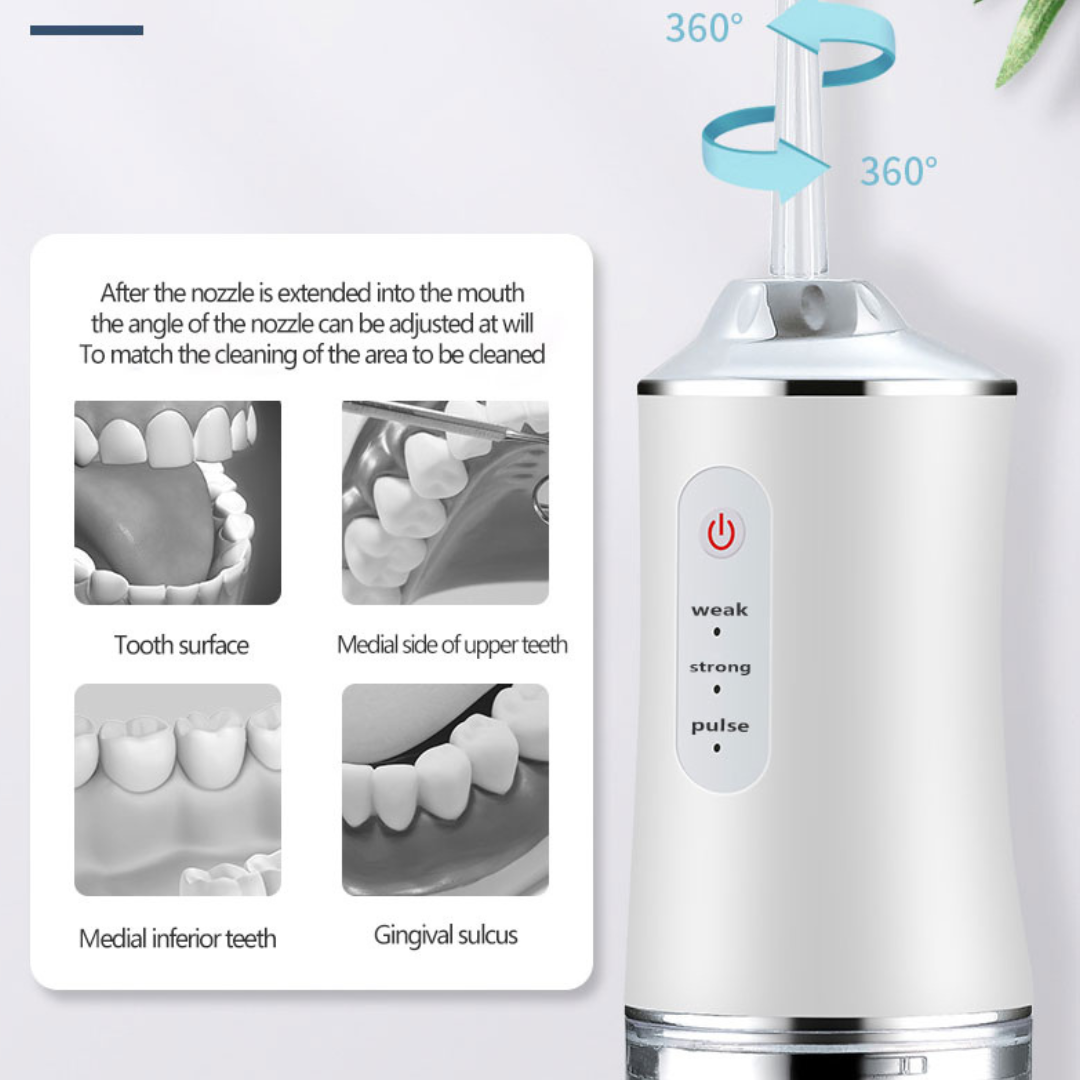 IRRIGADOR DENTAL - DIENTES LIMPIOS TODO EL TIEMPO