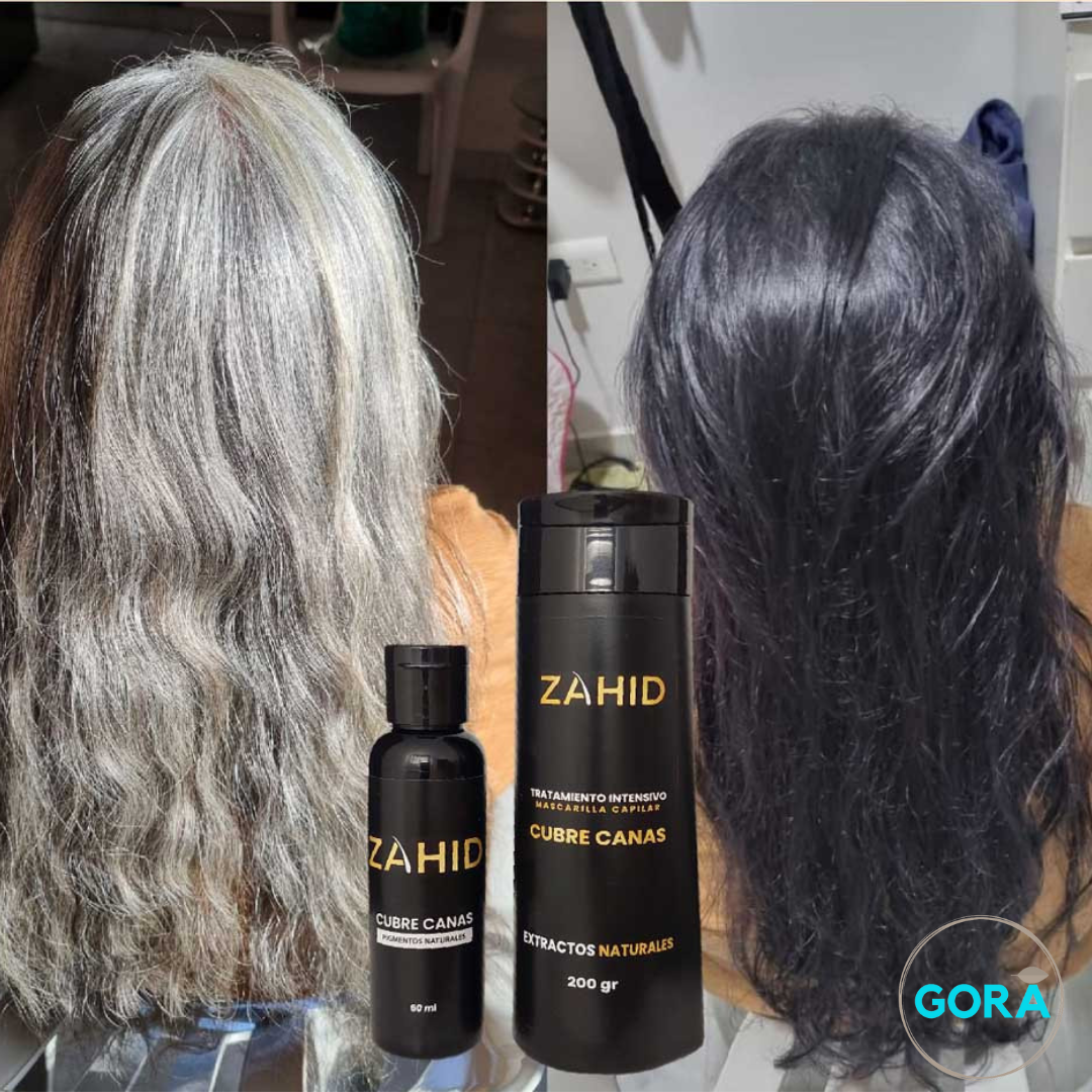 CUBRE CANAS + TRATAMIENTO - SIN DAÑAR TU CABELLO.