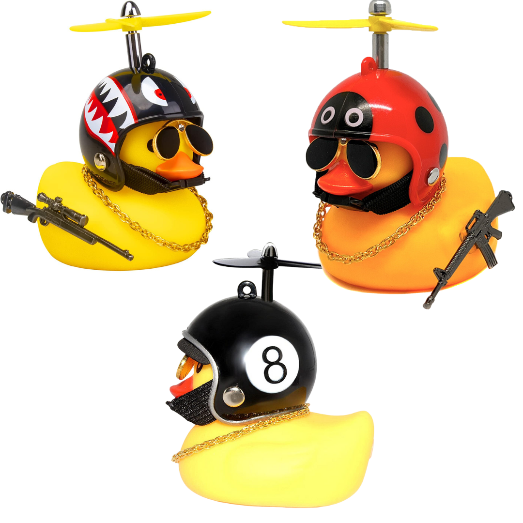 PACK X 3- PATO DE LUJO PARA CARRO, MOTO, BICICLETA