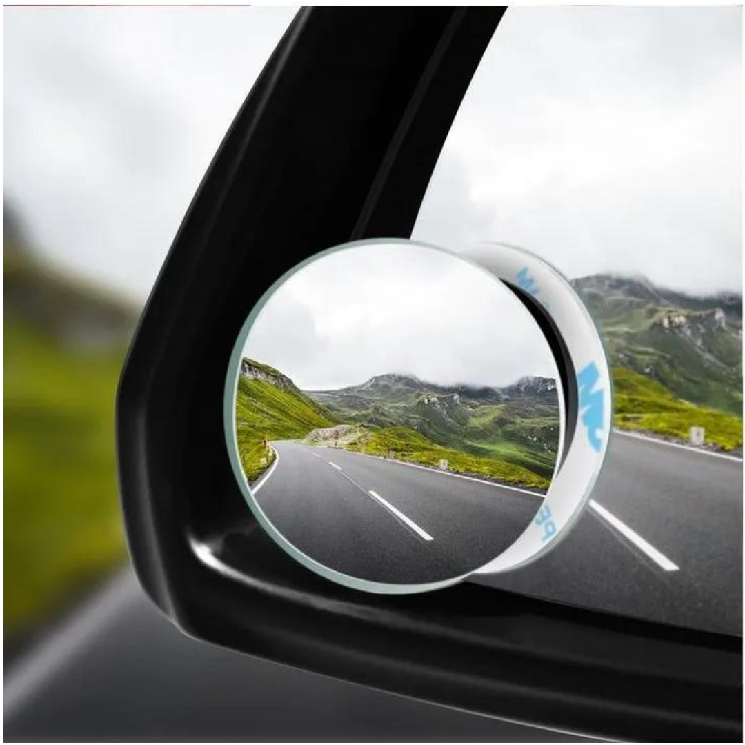 2 espejos de punto ciego, ajustable de 360 grados HD