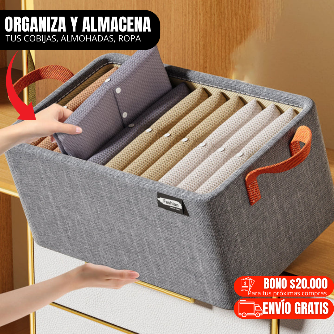 Canasta Caja Organizador Rigido Plegable