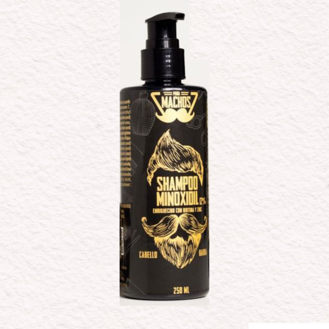 SHAMPOO CON 12% MINOXIDIL - ESPECIALIZADO EN EL CABELLO DEL HOMBRE