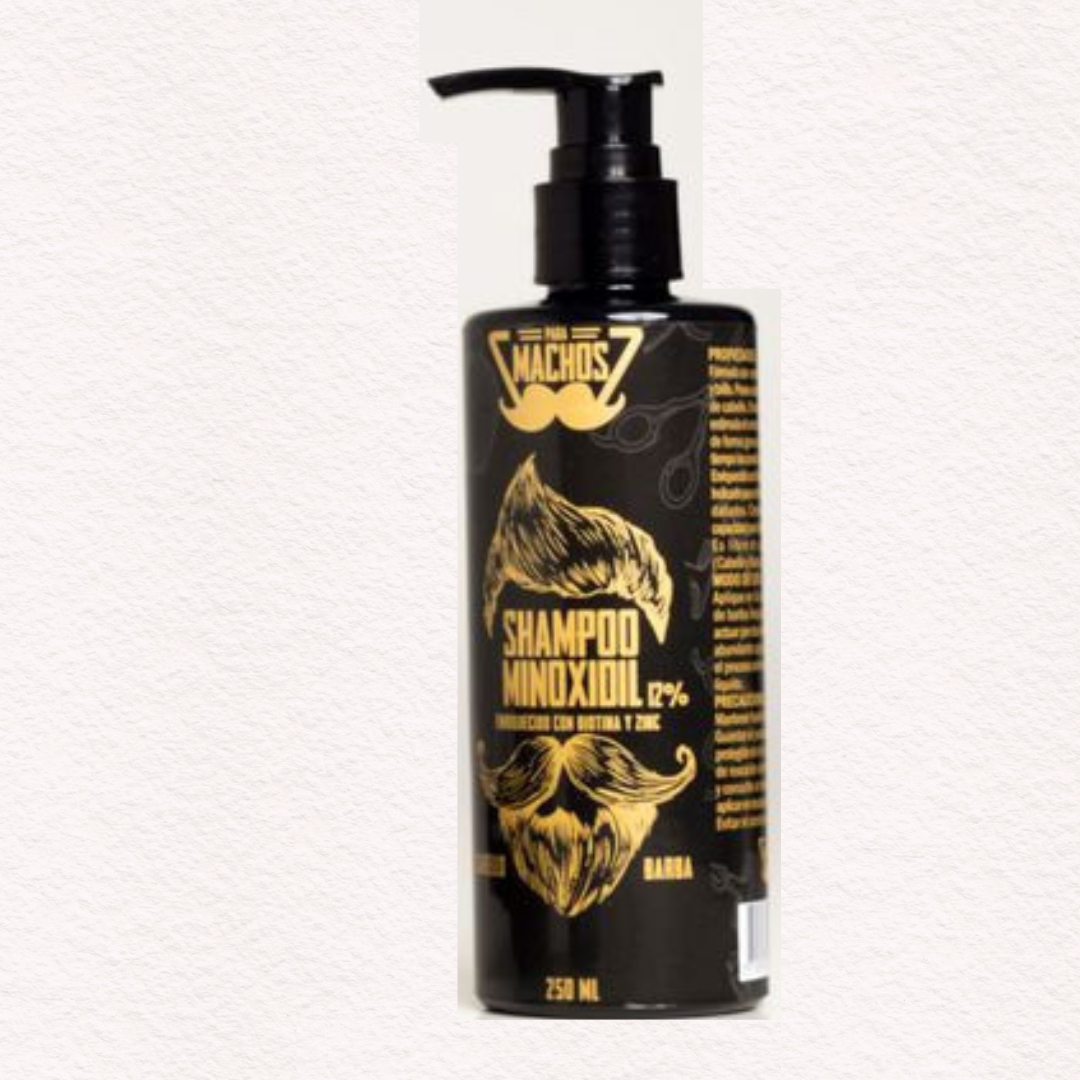 SHAMPOO CON 12% MINOXIDIL - ESPECIALIZADO EN EL CABELLO DEL HOMBRE