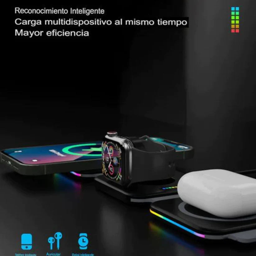 CARGADOR 3 EN 1 PLEGABLE PREMIUM®