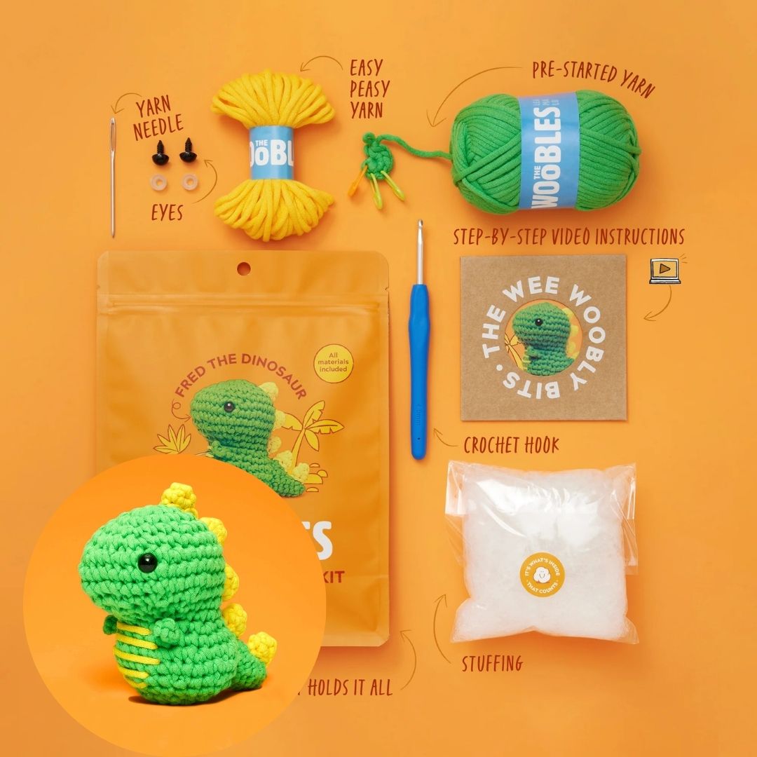 Crea, Teje y Disfruta – Kit de Crochet Paso a Paso