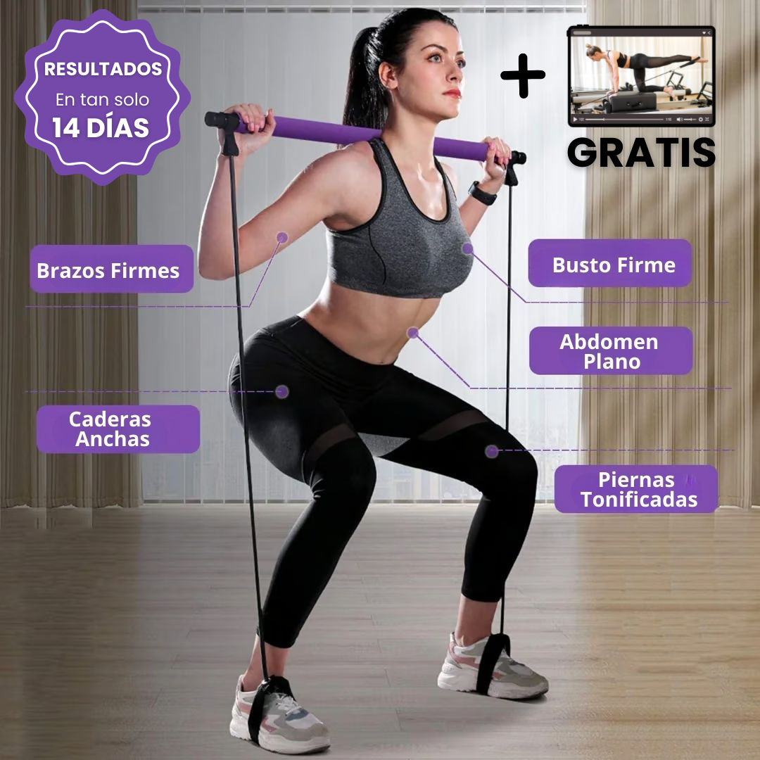 Banda Barra De Pilates Fitness