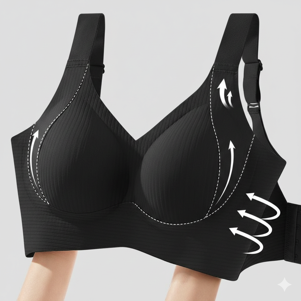 💗Sujetadores Inalámbricos de Gelatina para Mujeres Talla Grande con Soporte Sin Costuras Cobertura Completa