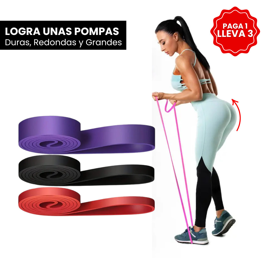 Bandas Saca Pompas - Bandas De Poder De Alta Resistencia