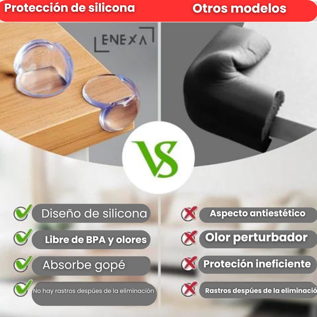 Esquineros de silicona x16 unidades