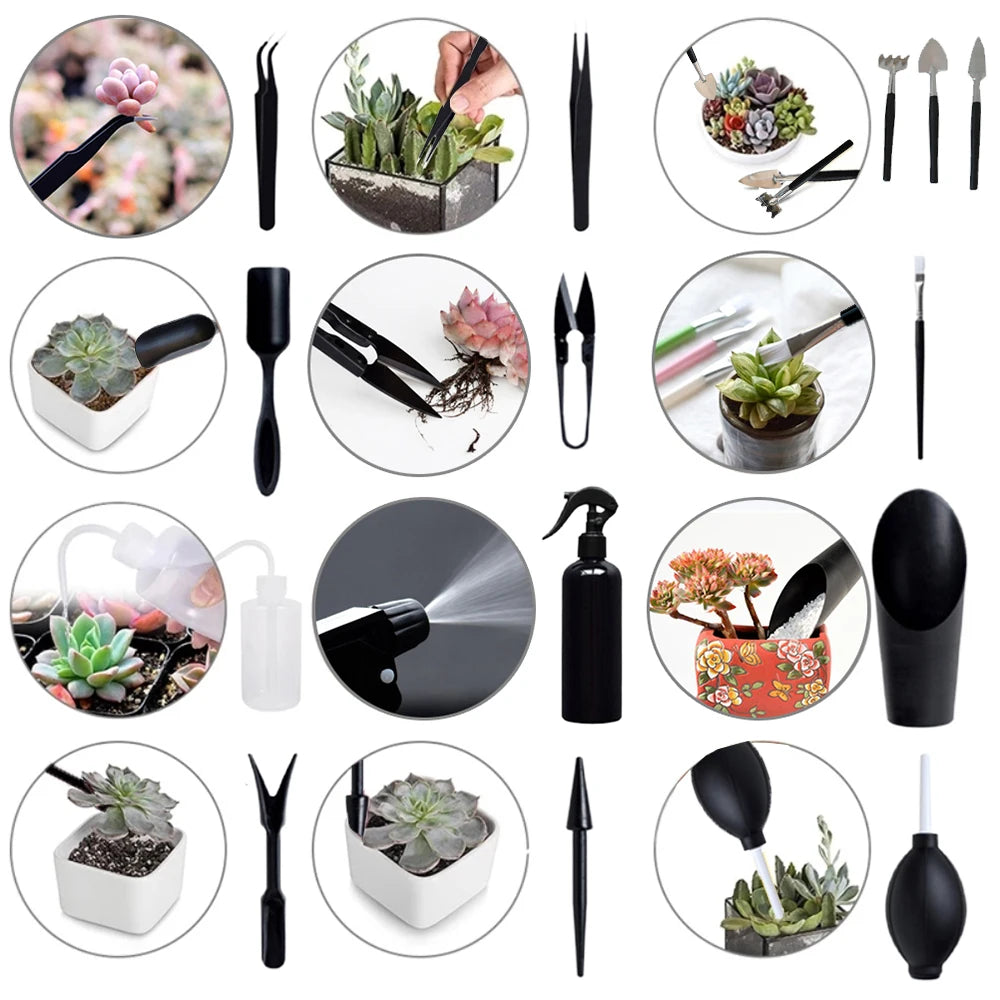 Kit 13 herramientas jardinería