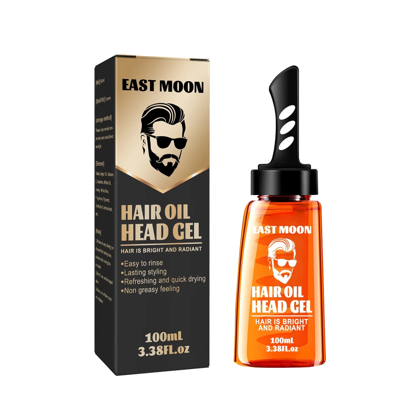 EAST MOON® CERA LIGERA CON PEINE 100ML✅
